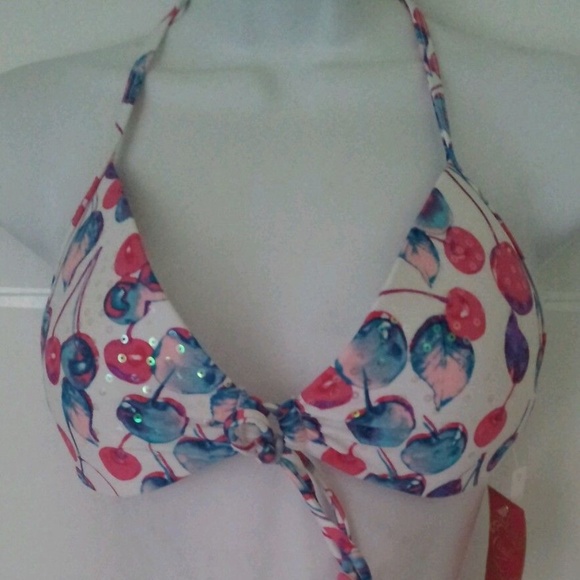 Candie's Other - Candies Women Swim Bikini 2 Pc Set Halter Push-Up